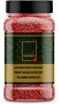 Buhara - Cayenne Peper Super Heet - Pul Biber Super Aci - Piment Rouge Super Fort - Red Pepper Flakes Super Hot - 150 gr