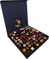 Luxe magneetbox - Vaderdag (100) - pralines chocolade vaderdag cadeau geschenkset papa vaders vaderdag