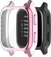 Beschermende watch case - hoesje - geschikt voor Garmin Venu SQ 2 - roze
