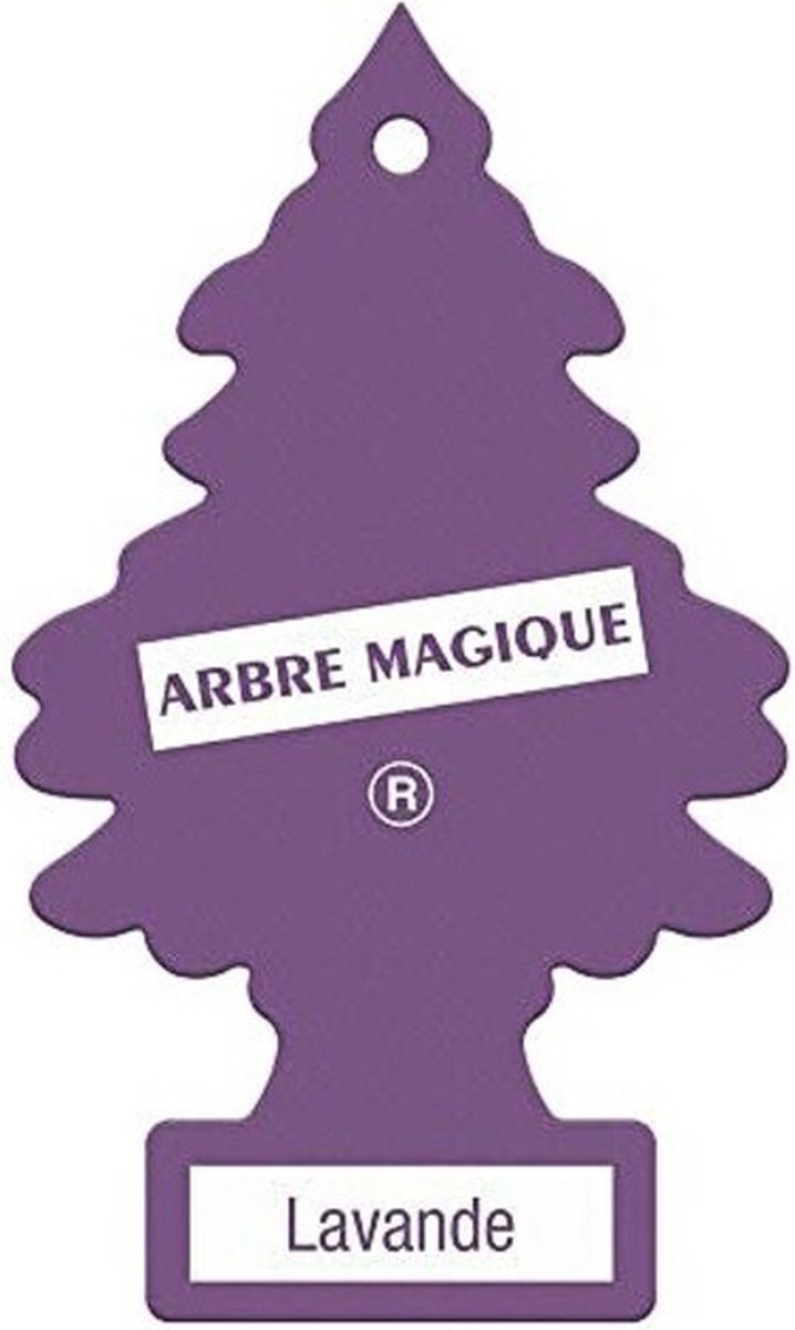 Auto luchtverfrisser Arbre Magique Pijnboom Lavendel