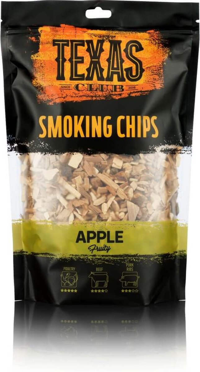 Texas Club - Apple rooksnippers - 600 gram