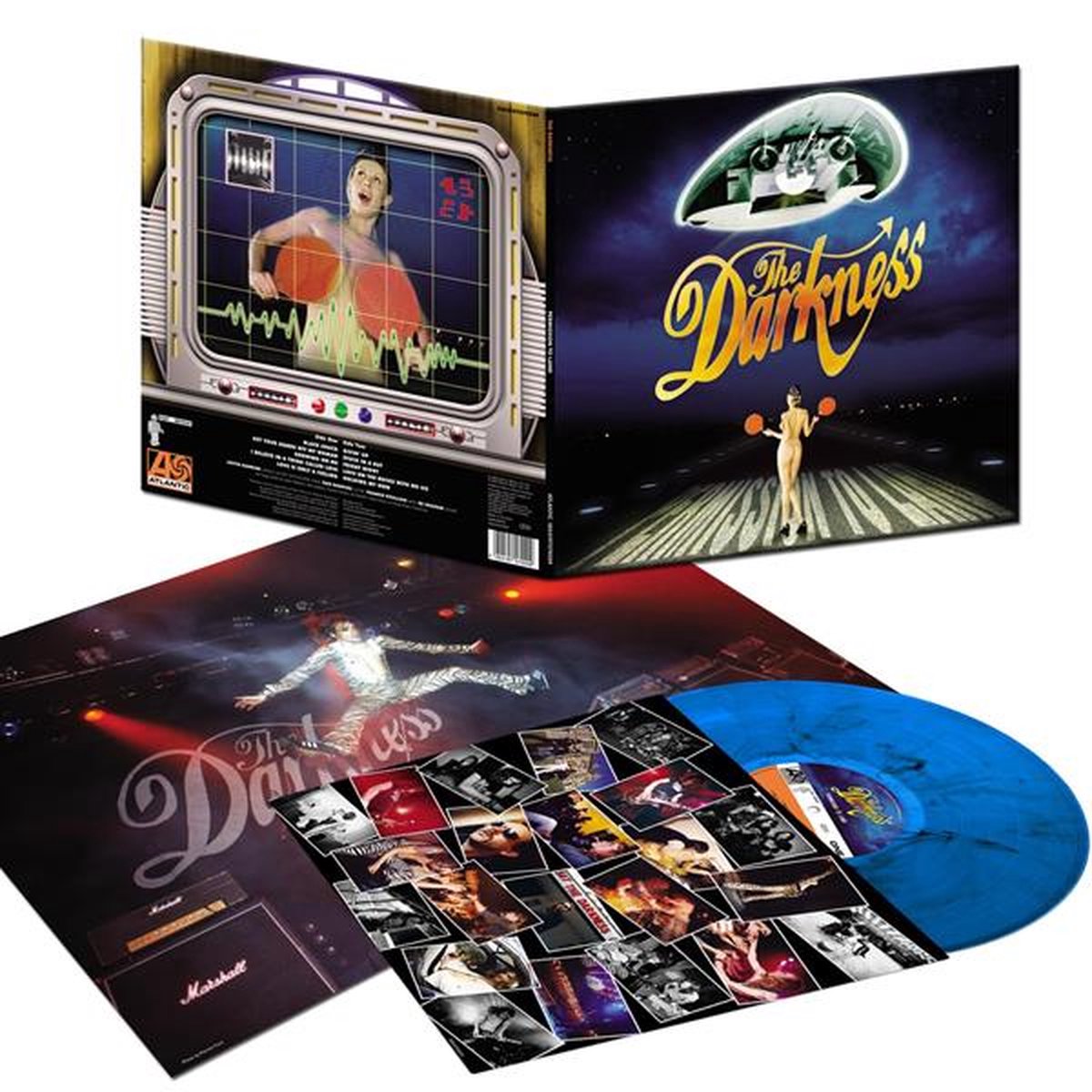Darkness - Permission To Land... Again (Blue Marbled ColouredVinyl)