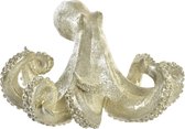 Decoratieve figuren DKD Home Decor Gouden Hars Octopus Mediterrane (25,5 x 24,5 x 15,5 cm)