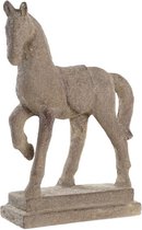 Decoratieve figuren DKD Home Decor Paard Hars Koloniaal (54 x 19 x 50 cm)
