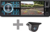 Autoradio inclusief achteruitrijcamera – Bluetooth, USB, AUX – 4 Inch Scherm – Extra USB (RMD434DAB-BTV)