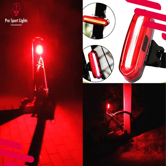 1200 Lumen & 120 Lumen Pro Sport Lights LED fietsverlichtingsset — afbeelding 3