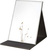 Spiegel grote draagbare Super HD spiegel make-up spiegel multi standhoek handsfree / handheld / tafelblad opvouwbare spiegel 16,9 x 10,9 cm