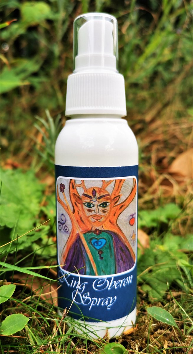 Goedkoopste King Oberon Spray - Magical Aura Chakra Spray - In the Light of the Goddess by Lieve Volcke - Auraspray -100 ml