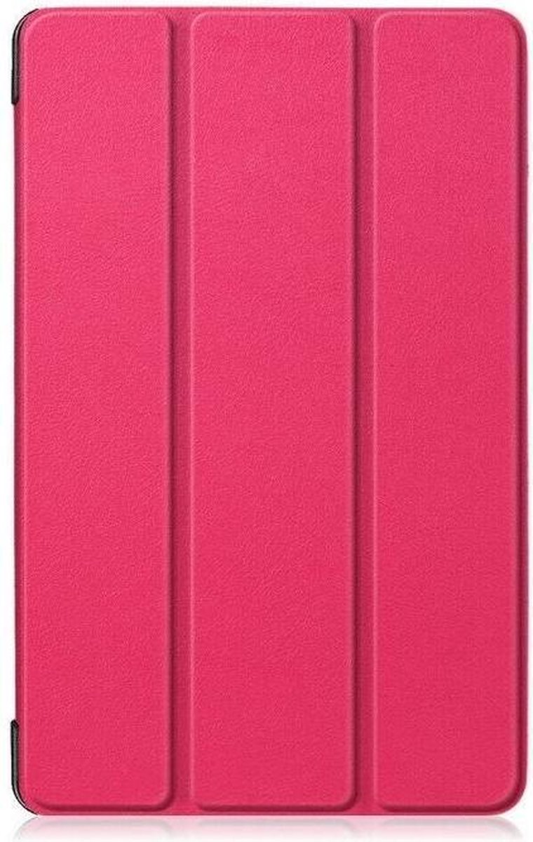 Teleplus geschikt voor Samsung Galaxy Tab A 10.1 (2019) T510 Smart Cover Stand Case Pink hoesje
