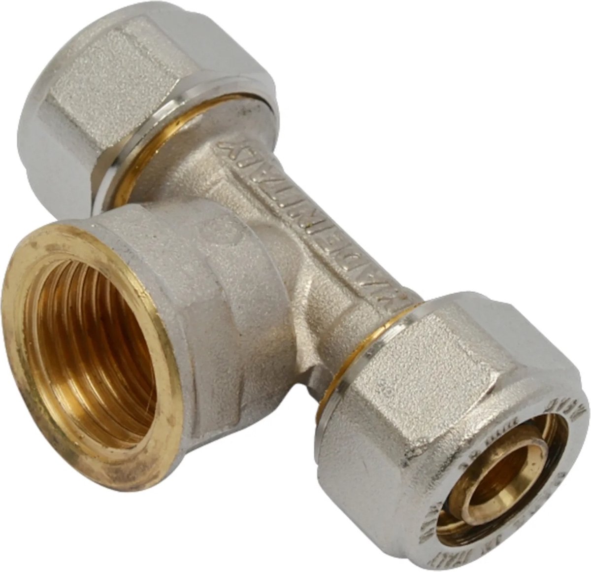Sanivesk meerlagen T-Stuk overgang 20mmx3/4"Fx20mm