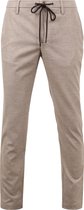 Alberto - Pipe Broek Jump Beige - Heren - Maat W 33 - L 34 - Slim-fit