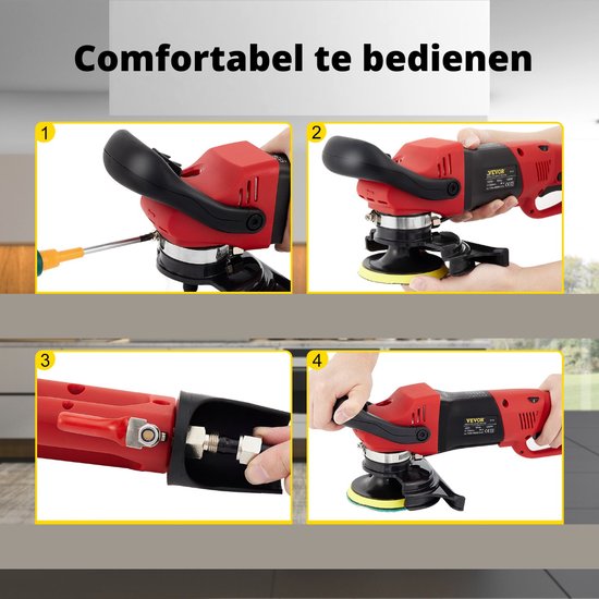 Poetsmachine Rijdend Arvona Polijstmachine Excentrisch - Poetsmachine - Poliermachine ...