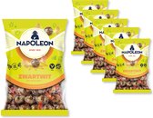 6 Zakken Napoleon Zwart/Wit Kogels á 150 gram - Voordeelverpakking Snoepgoed