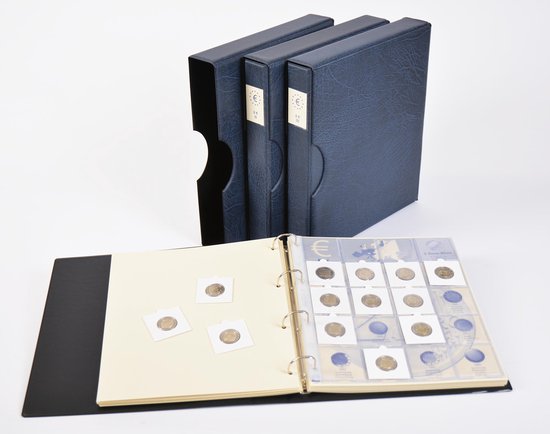 Hartberger 2 Euro Muntalbums Complete Set Inclusief Cassettes Van 2004 hartberger-2-euro-muntalbums-complete-set-inclusief-cassettes-van-2004