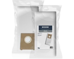 SQOON® Stofzuigerzakken Geschikt voor Bosch Ventaro Schuurmachine - 5 Stuks
