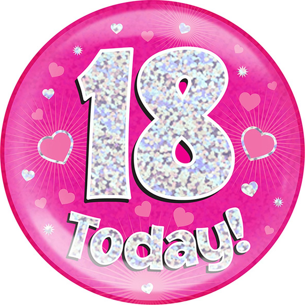 Oaktree - Mega Button 18 today Roze