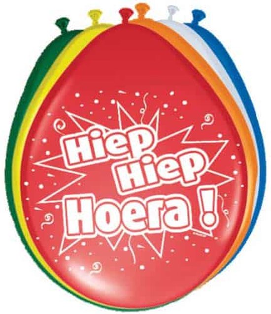 Markeerlint Hoera een jongen, blauw, lengte 15 meter