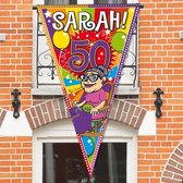 50 ans Sarah Pop Party Mega Flag 100x150
