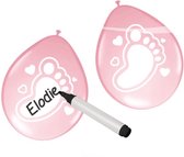 Folat - Writable balloons Baby Girl