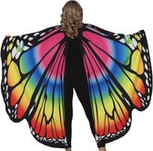 Fiestas Guirca - Vlinder vleugels volwassenen Regenboog