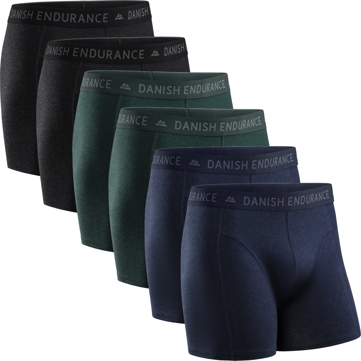DANISH ENDURANCE Katoenen Boxershorts- Onderbroeken voor Heren- 6 pack - Maat M - DANISH ENDURANCE