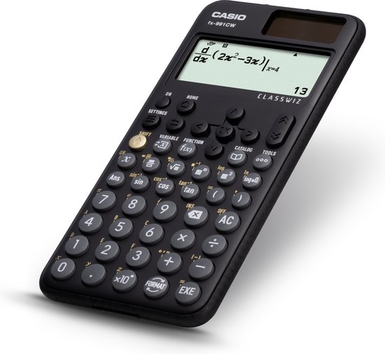 Casio fx-991CW - Calculatrice scientifique - Fonctions avancées pour HBO/WO  et usage