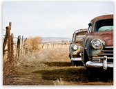 Plexiglas Canvas Schilderij Country Road