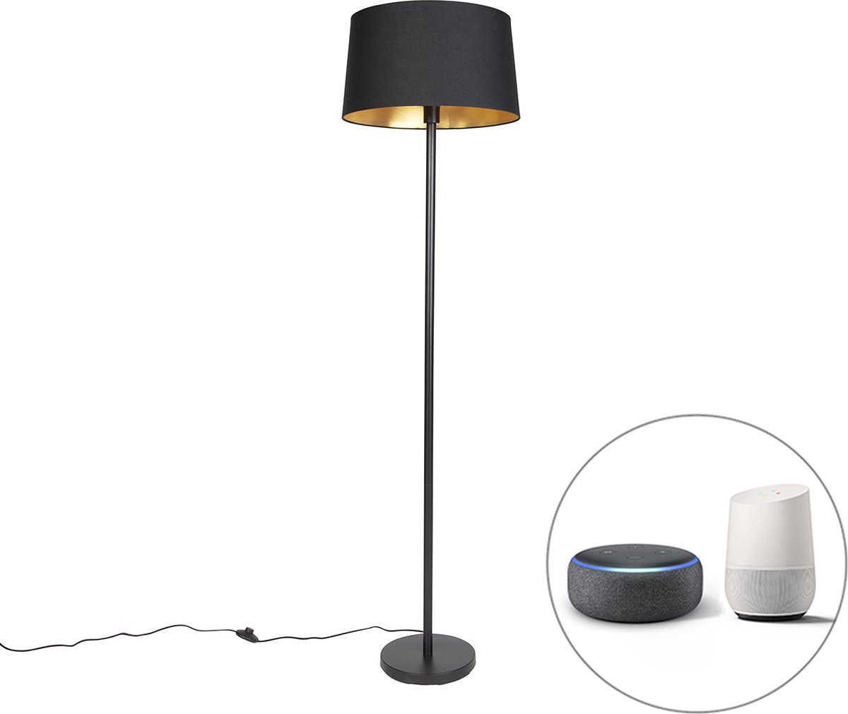 QAZQA Simplo - Smart Dimbare Vloerlamp thumbnail 5