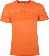 Heren T-shirt Texel  -  Oranje
