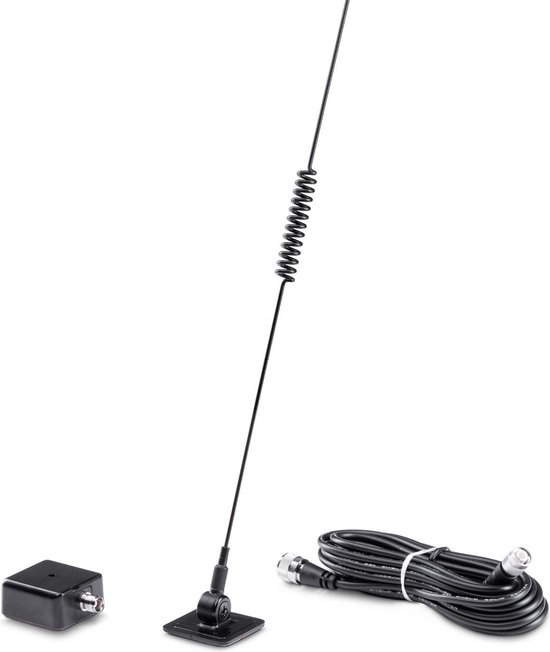 Midland RV-65 Camper Raam CB Antenne C1558 Incl. kabel