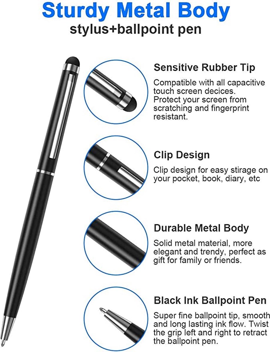 touchpen, stylus pen, touchpen, universeel, voor alle smartphones ...