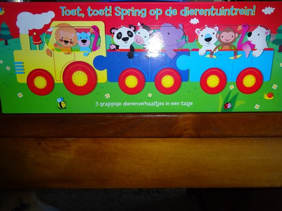 Toet, toet! Spring op de dierentuintrein!