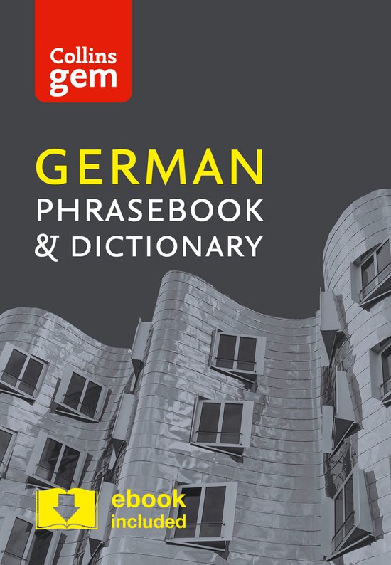 Collins Gem German Phrasebook Dictionary - cover