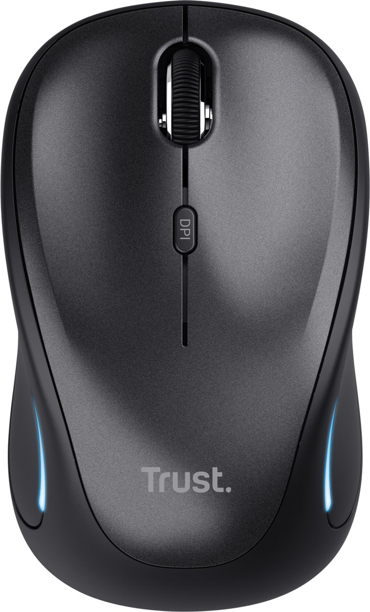 Trust YVI FX DRAADLOZE MUIS ZWART