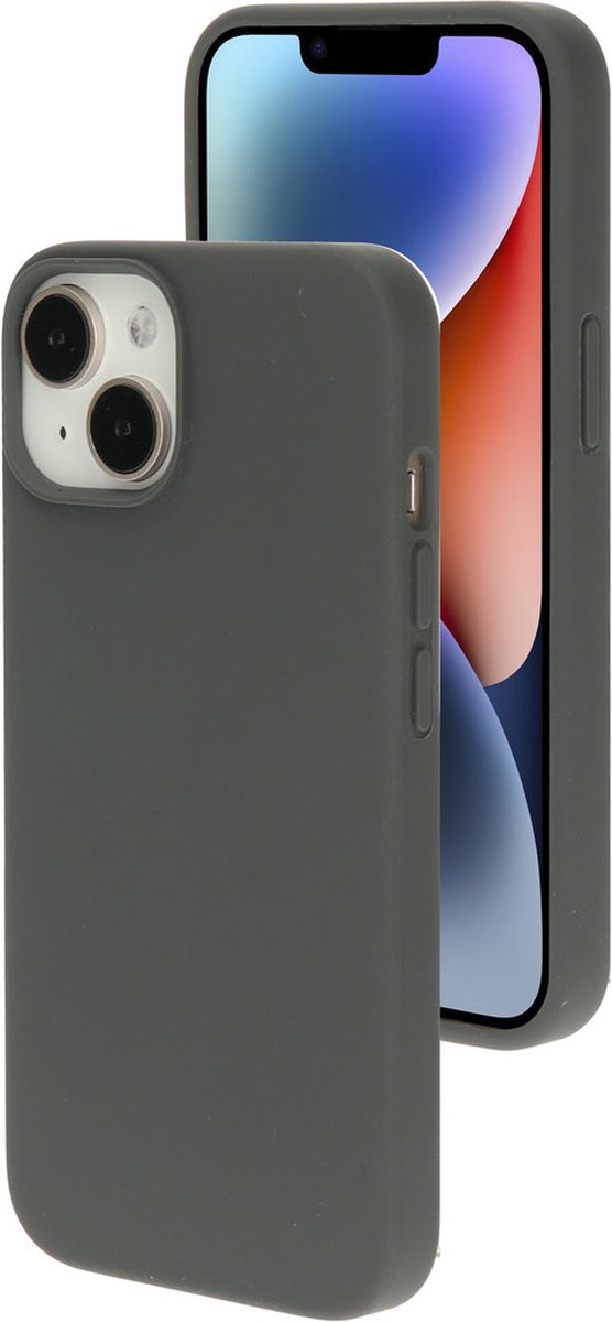 Mobiparts hoesje geschikt voor de Apple iPhone 14 - Siliconen - Grijs