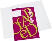 Cahier d'exercices avec papier ligné, A4, format 21x29,7 cm, 64, 25 pièces/ 1 boîte