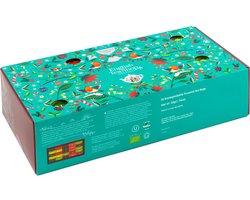 English Tea Shop - Adventskalender thee "Chest" - Biologische thee - 25 theezakjes - 13 verschillende smaken