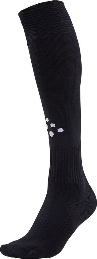 Craft Squad Solid Socks Chaussettes de sport - Taille 37/38 - Unisexe - Noir Taille 37/39