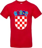 Kroatië T-shirt Rood