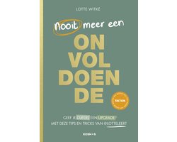 Omslag van Nooit meer een onvoldoende