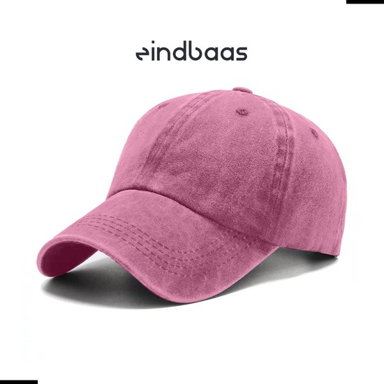 Legend Cap Basic - eindbaas - Skinny Dye - Pink - Roze Pet