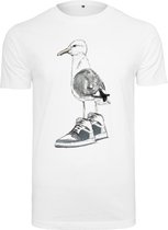 Mister Tee - Seagull Sneakers Heren T-shirt - XL - Wit