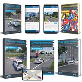 Auto Theorieboek Engels 2024 Compleet Pakket + Praktijkboek | Car Theory Book Complete Package 2024