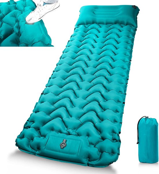 Slaapmat sleeping mat Zelfopblazend bol