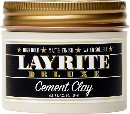 Layrite cement hair clay - 113 ml - wax