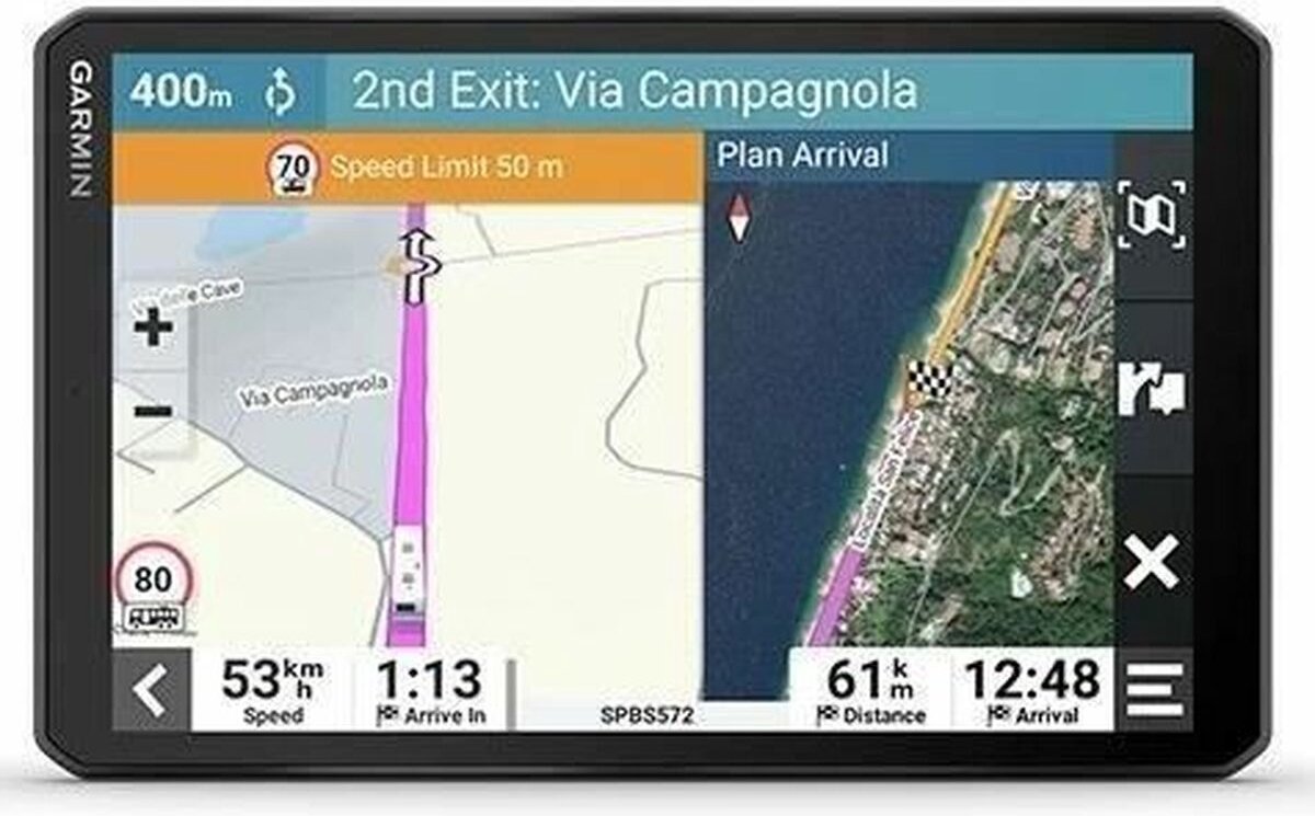 Garmin Camper 895 Camper en Caravan Europa