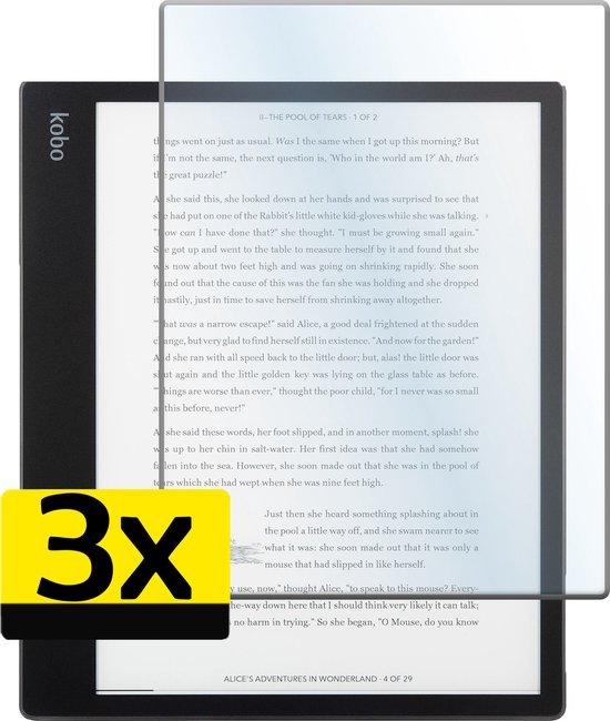 Screenprotector Geschikt voor Kobo Elipsa 2E Screenprotector Bescherm Glas Gehard Screen Protector - 3 Stuks