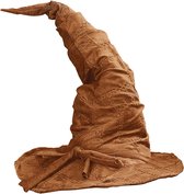 Widmann - Tovenaar & Tovenares & Waarzegster Kostuum - Hoed Tovenaar Catweazle Bruin - Bruin - Halloween - Verkleedkleding