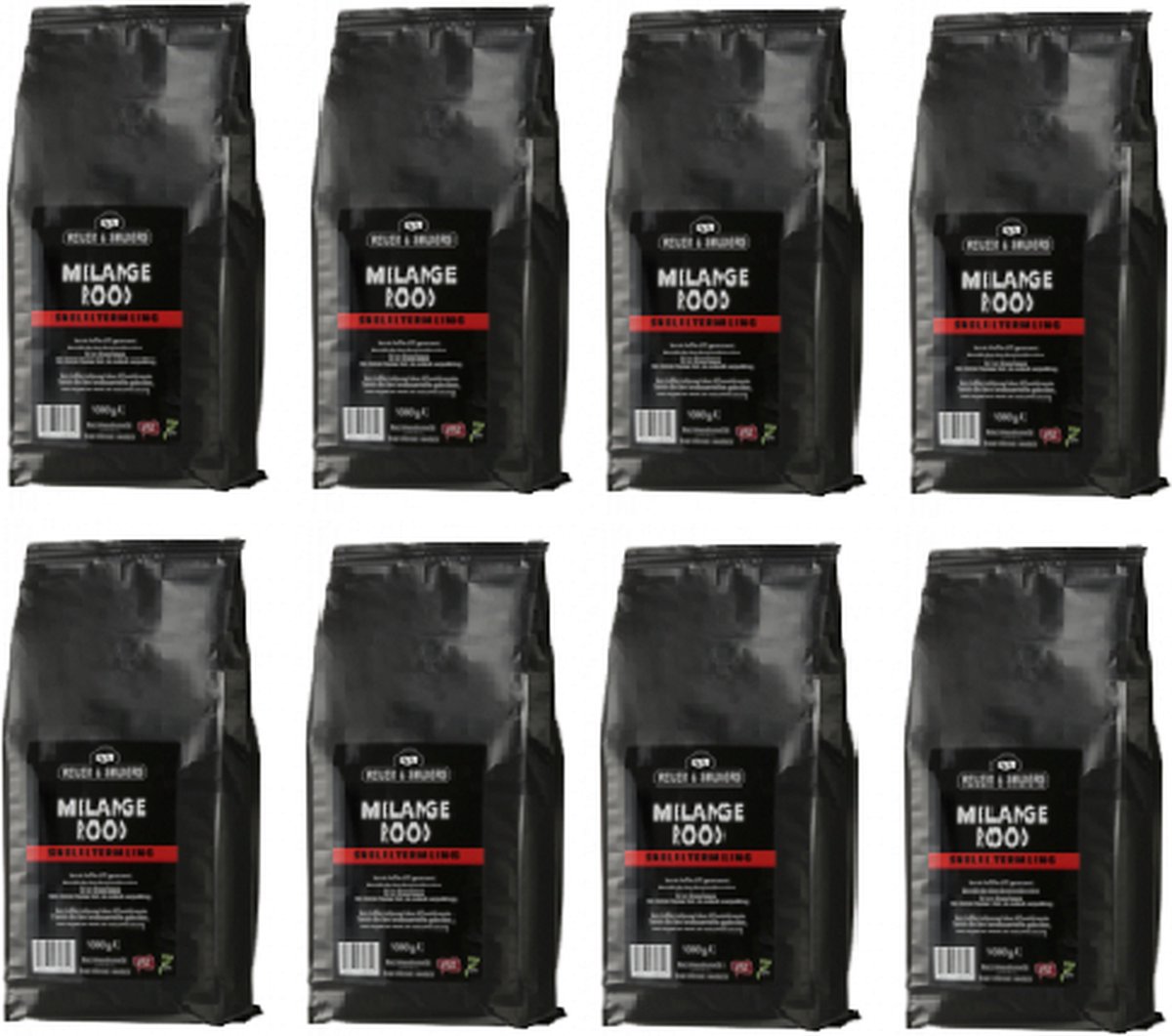 Reuser & Smulders Rood snelfilter koffie UTZ, zak 8X1 kg