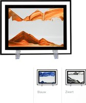 Zandkunst - Bewegende Zandkunst - Glas - Sand Art - Zandschilderij - Oranje